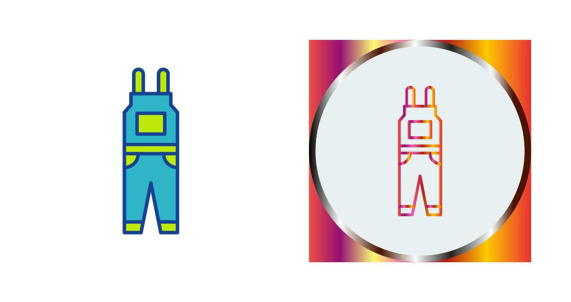 Jumpsuit Vector Icon