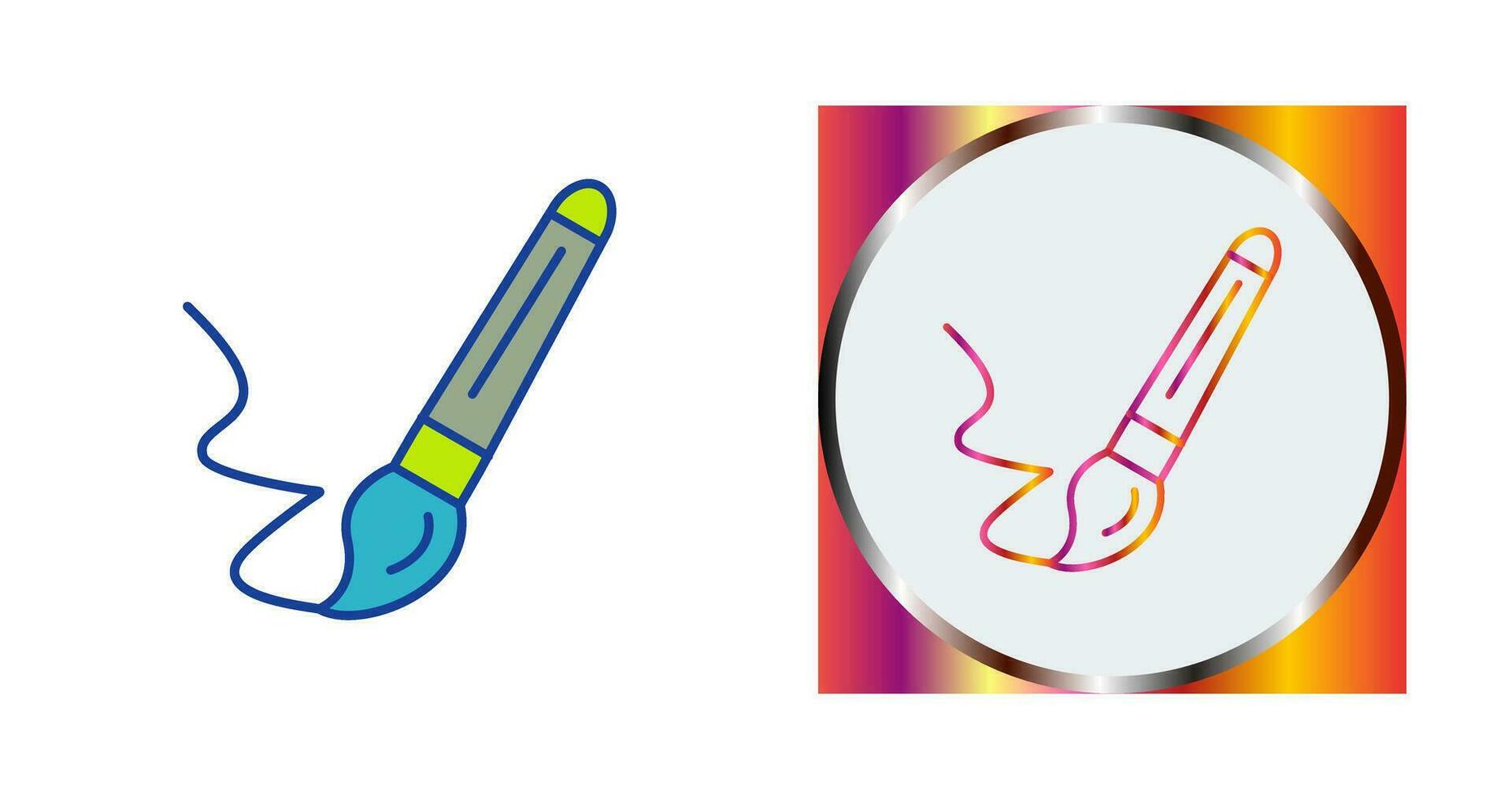 Paint Brush Vector Icon
