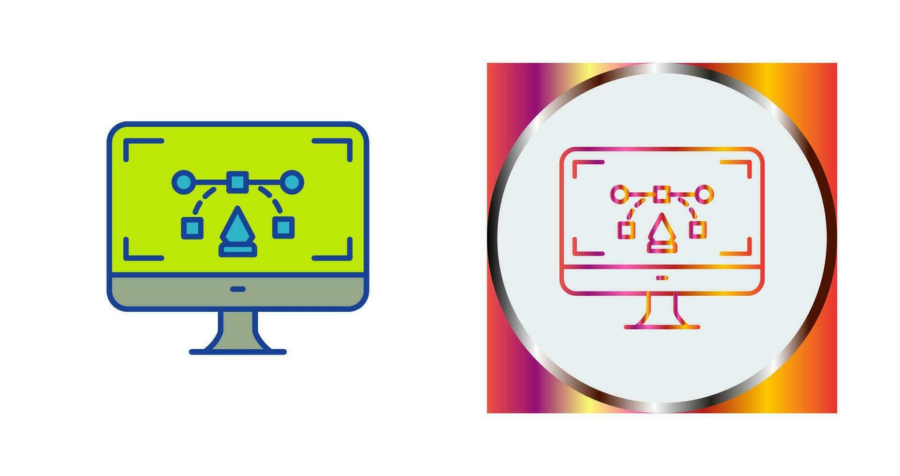 Desktop Vector Icon