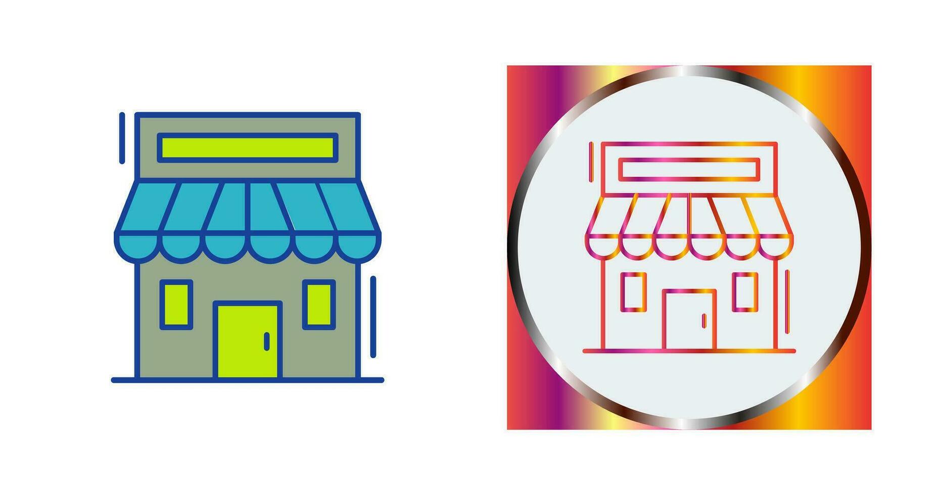 Retail Place Vector Icon