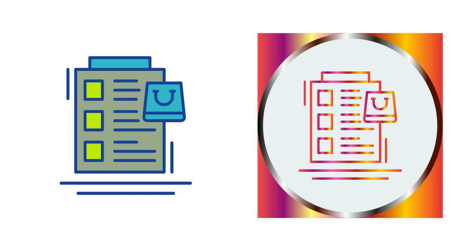 Wish List Vector Icon