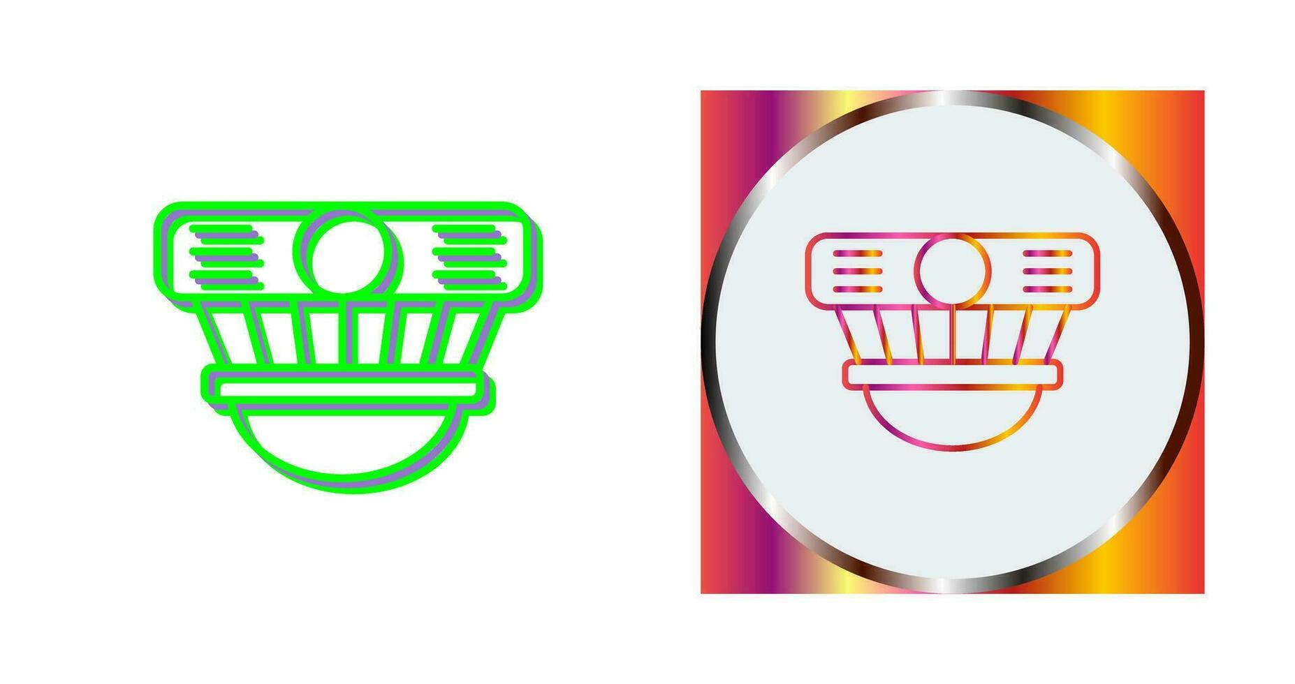 Smoke Detector Vector Icon