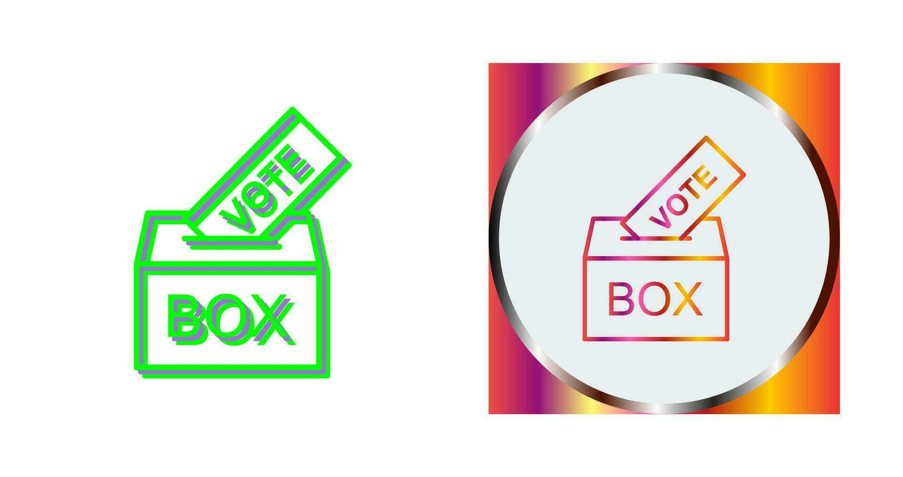 Giing Vote Vector Icon
