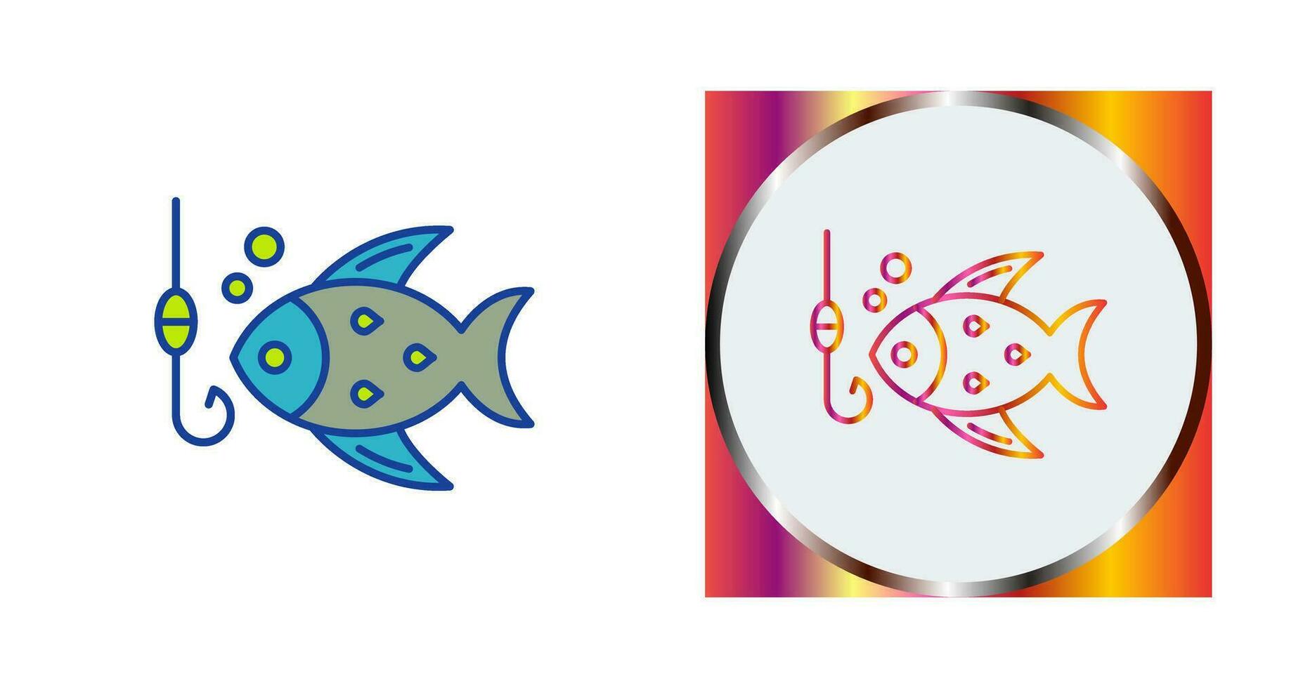 icono de vector de pesca