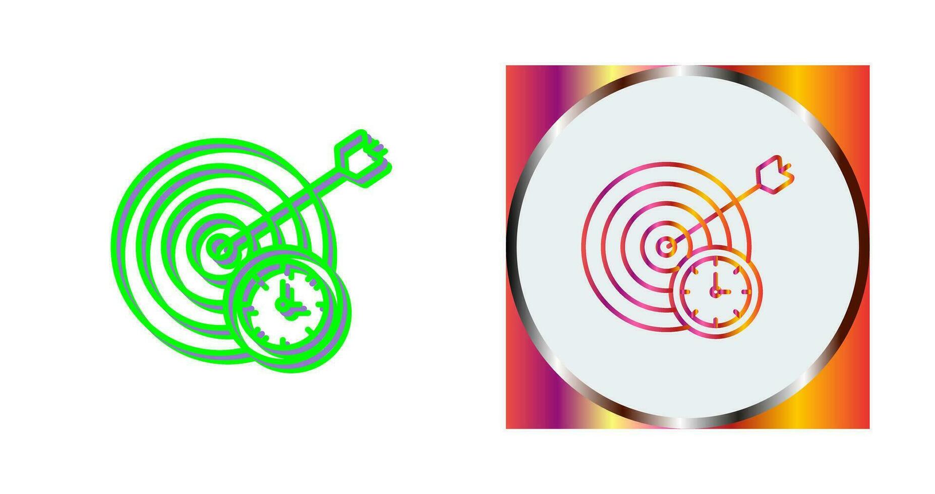 In Time Vector Icon