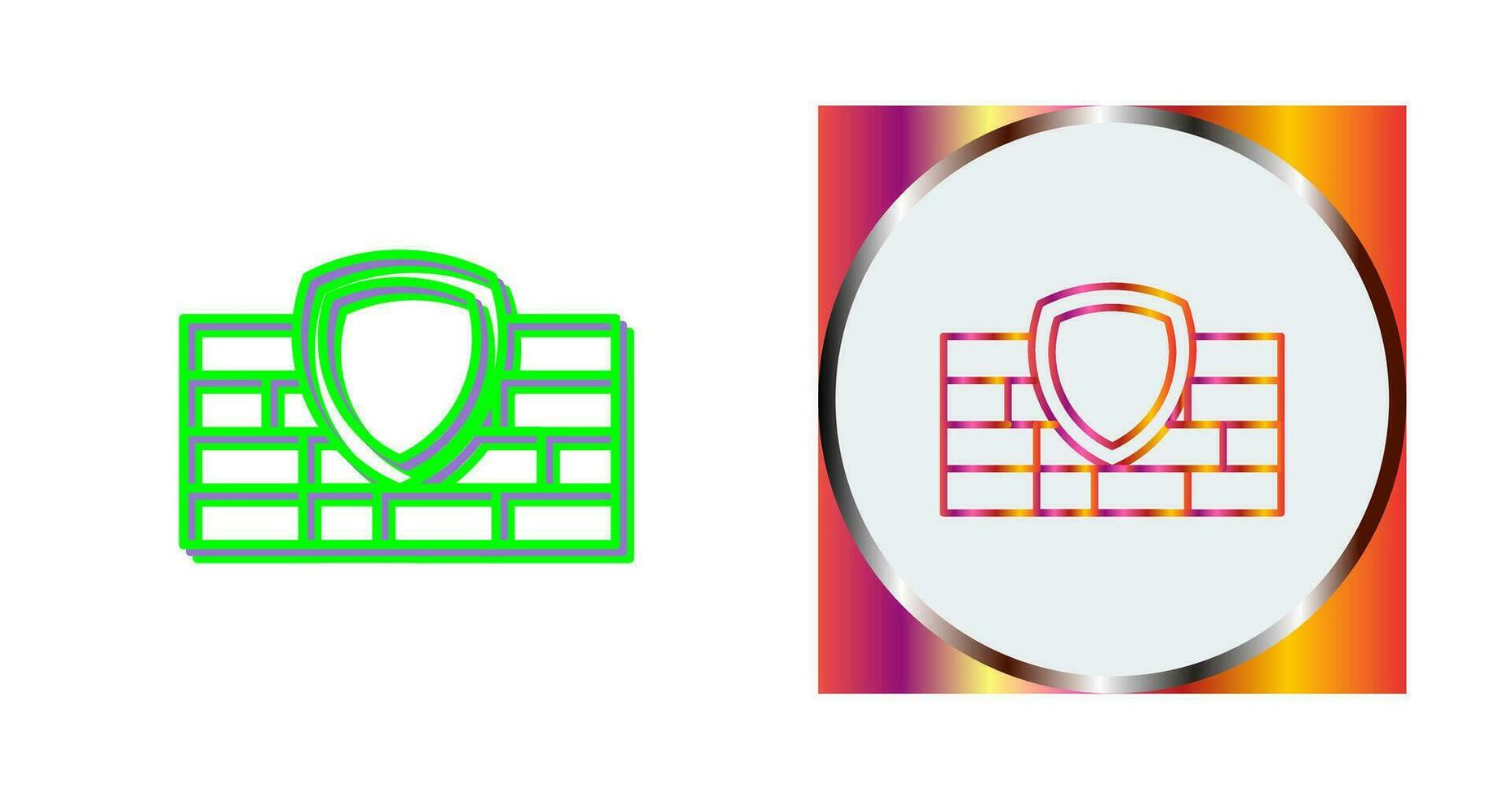 Firewall Vector Icon
