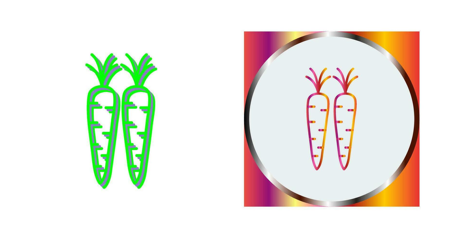 Carrots Vector Icon