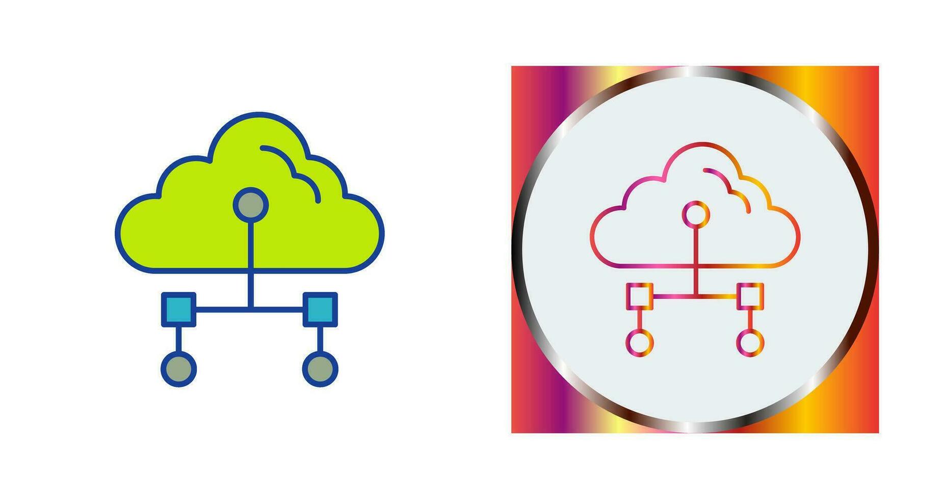 Internet Cloud Vector Icon