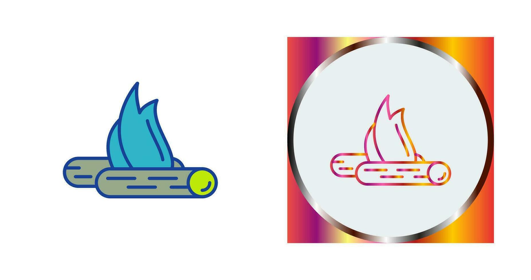 Bon Fire Vector Icon