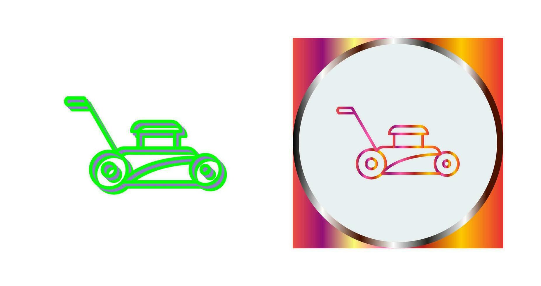 Lawn Mower Vector Icon