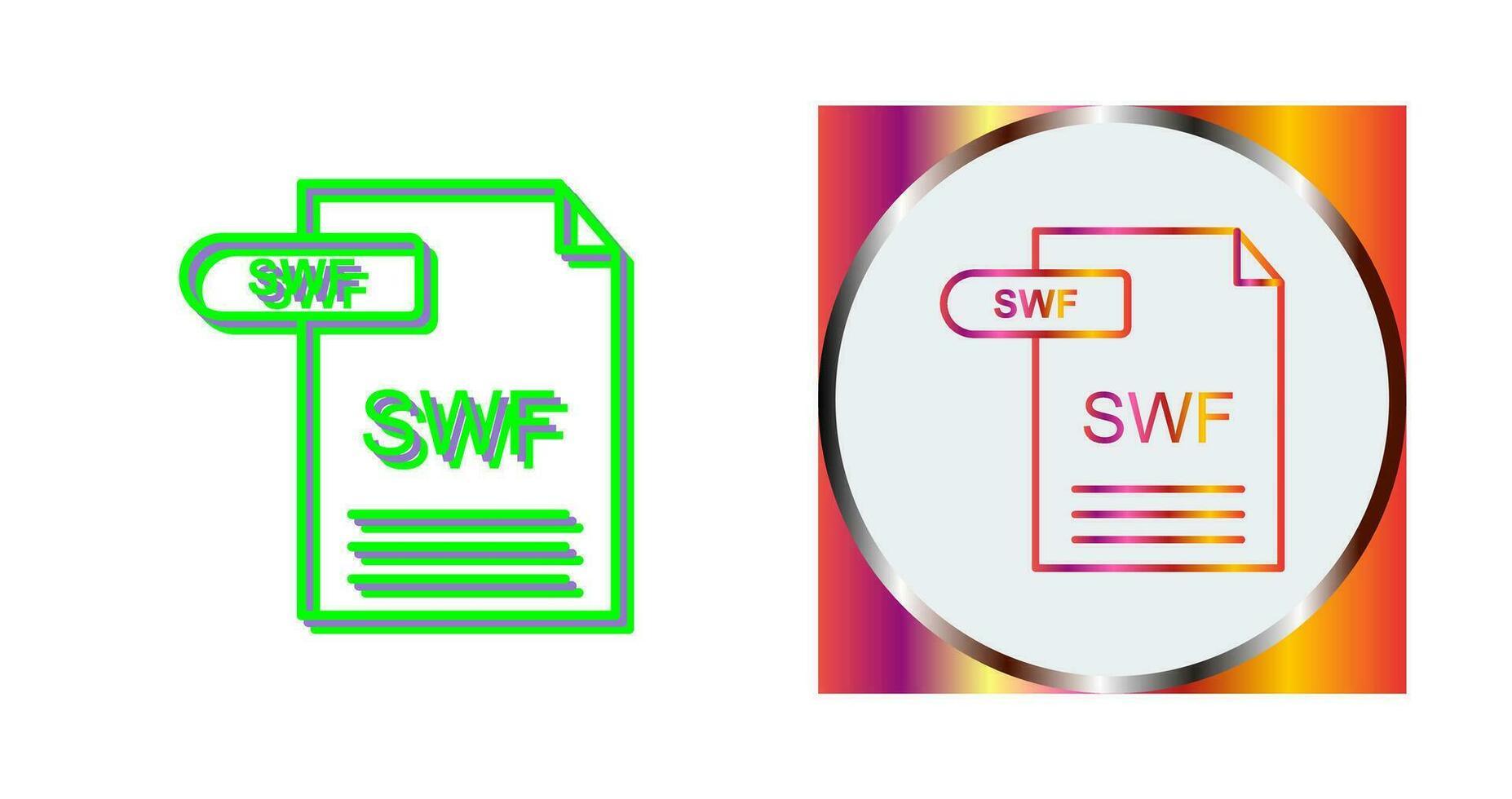 SWF Vector Icon
