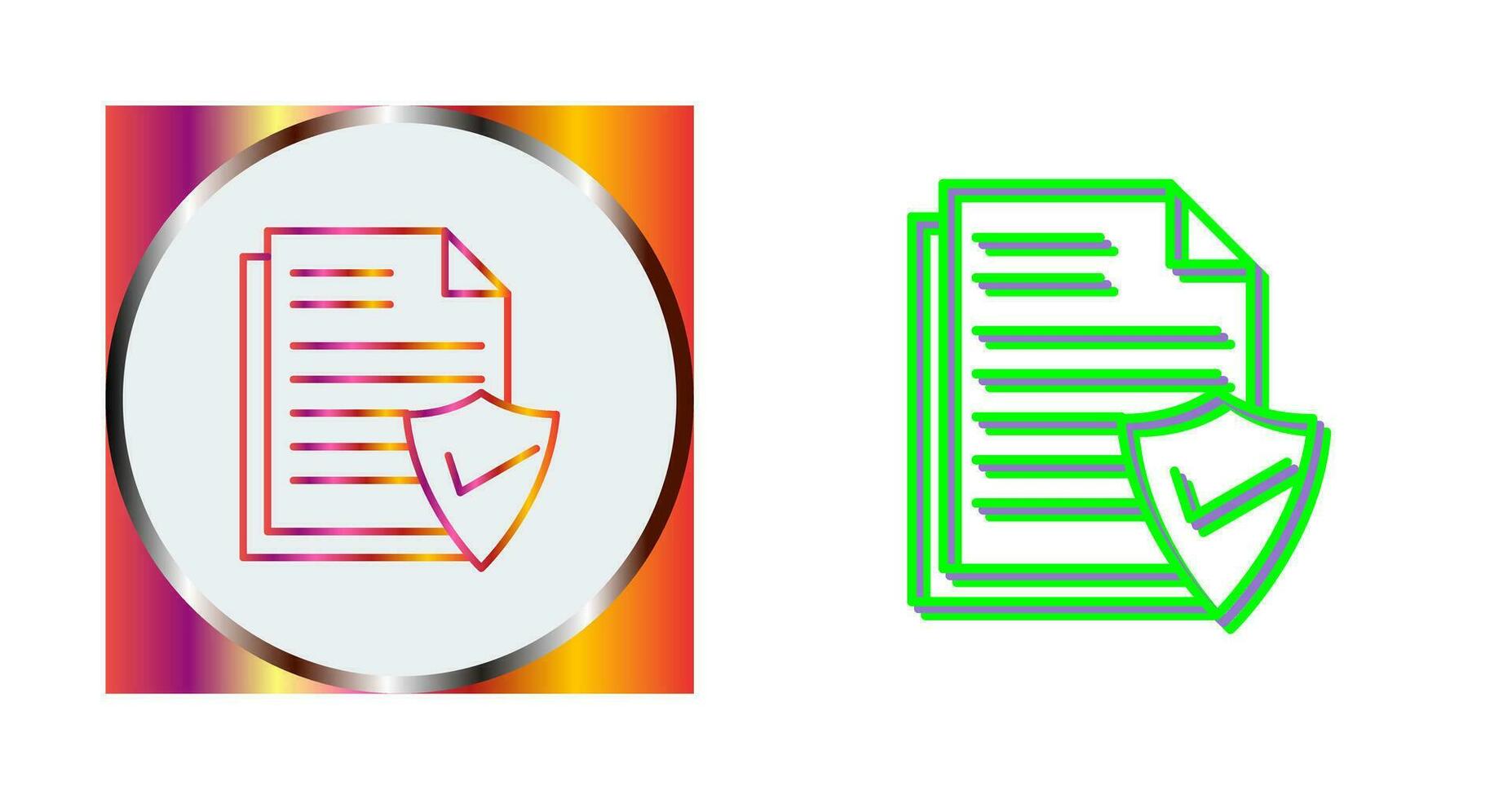 Valid Document Vector Icon