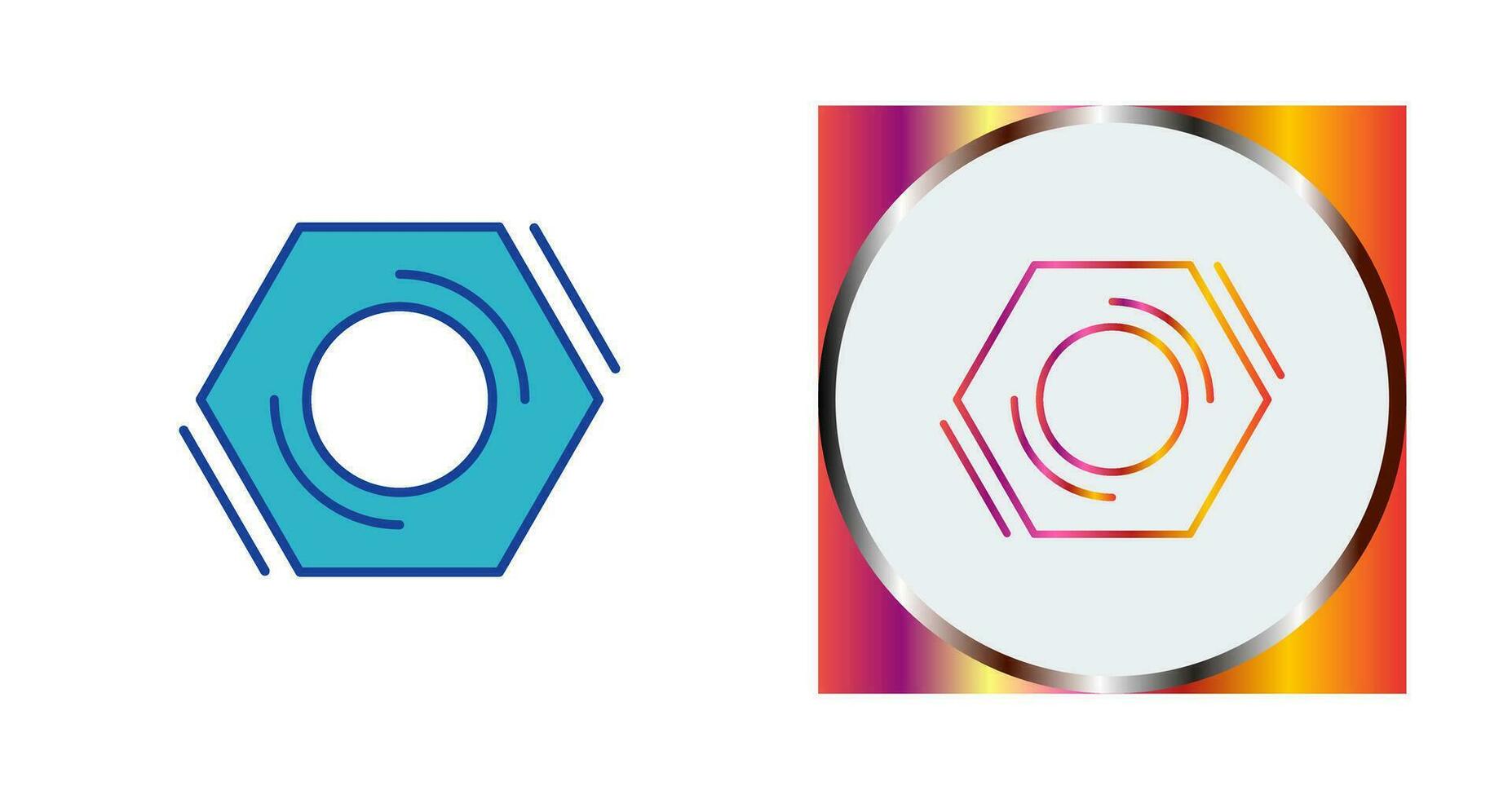 Nut Vector Icon