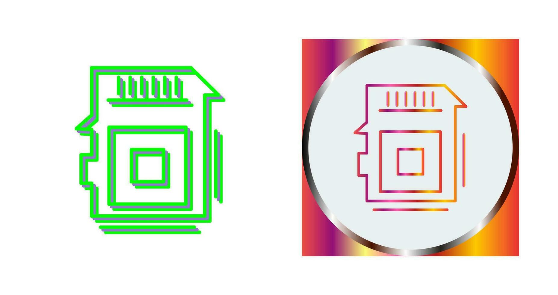 Sd Card Vector Icon