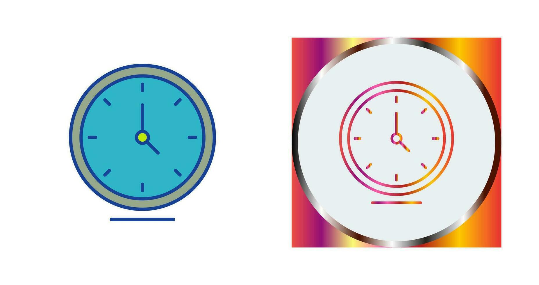 Clock Vector Icon