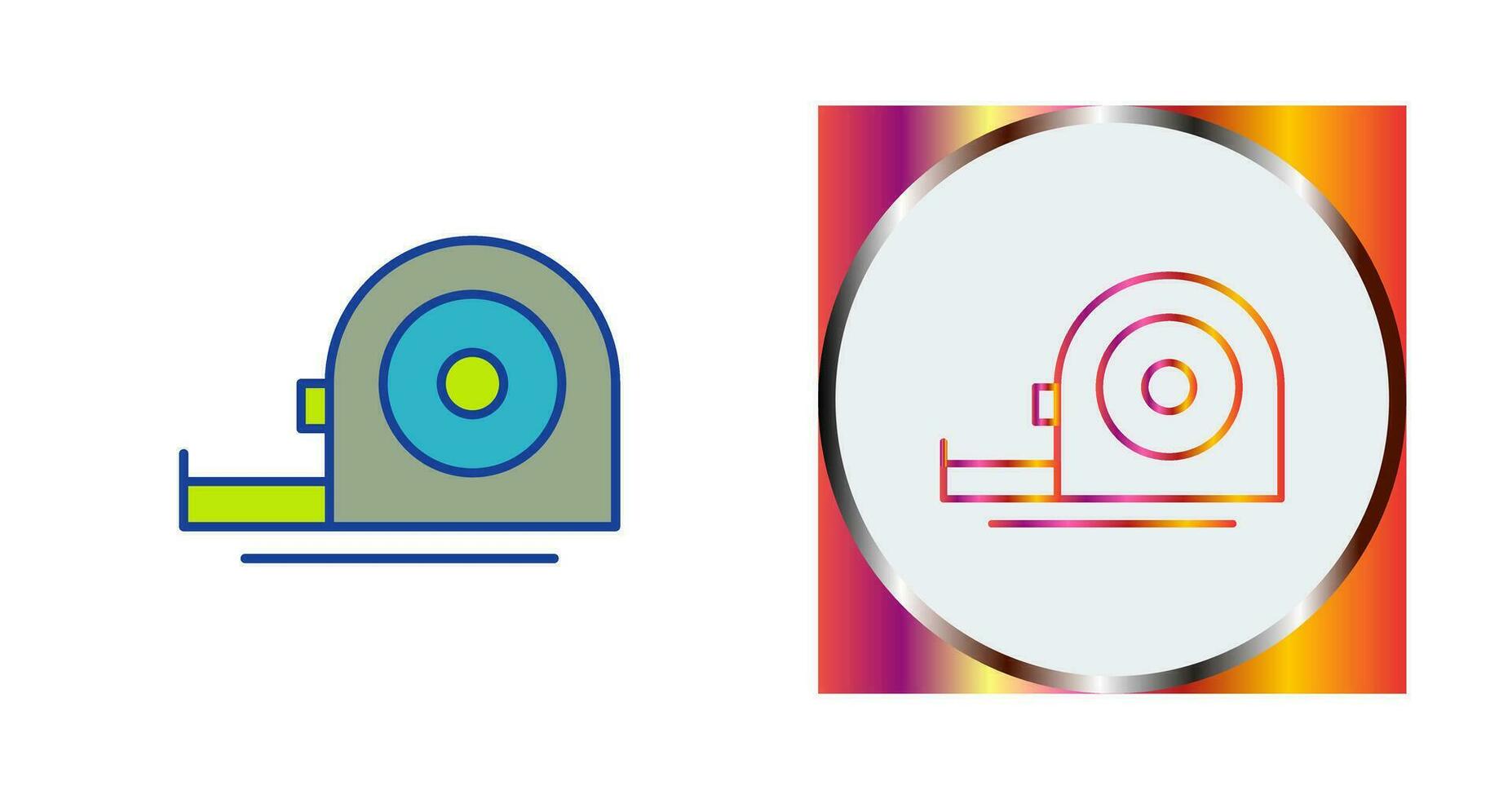 Measuring Tape Vector Icon