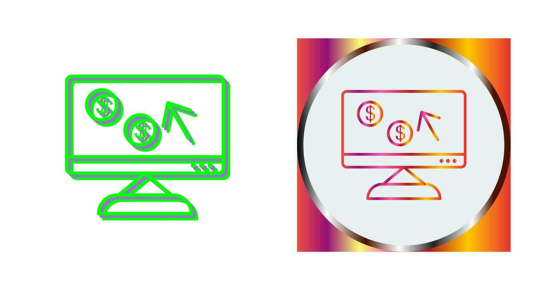 Unique Pay Per Click Vector Icon