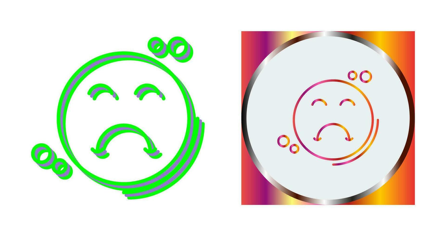 Upset Vector Icon