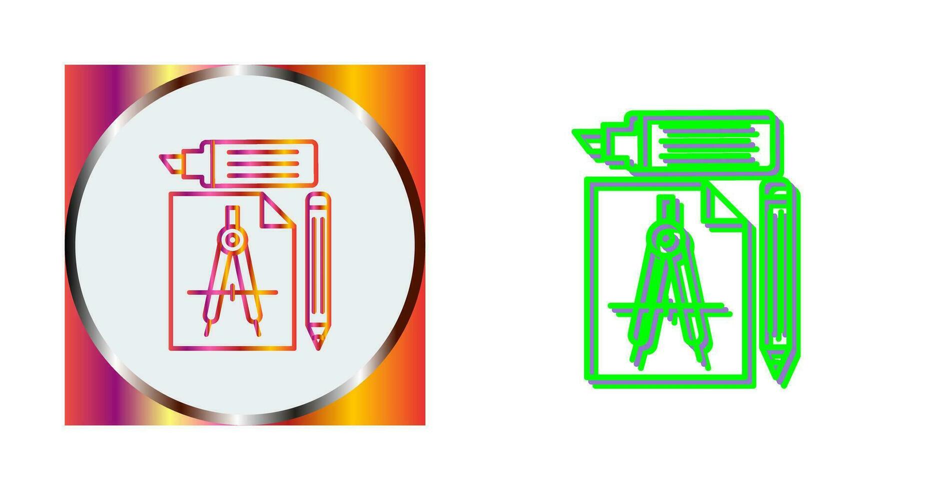 Study Tools Vector Icon