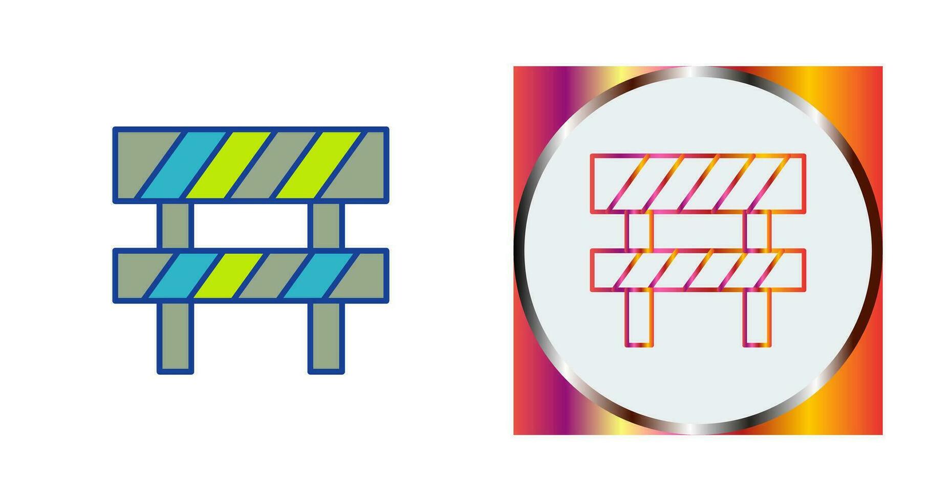 Barrier Vector Icon