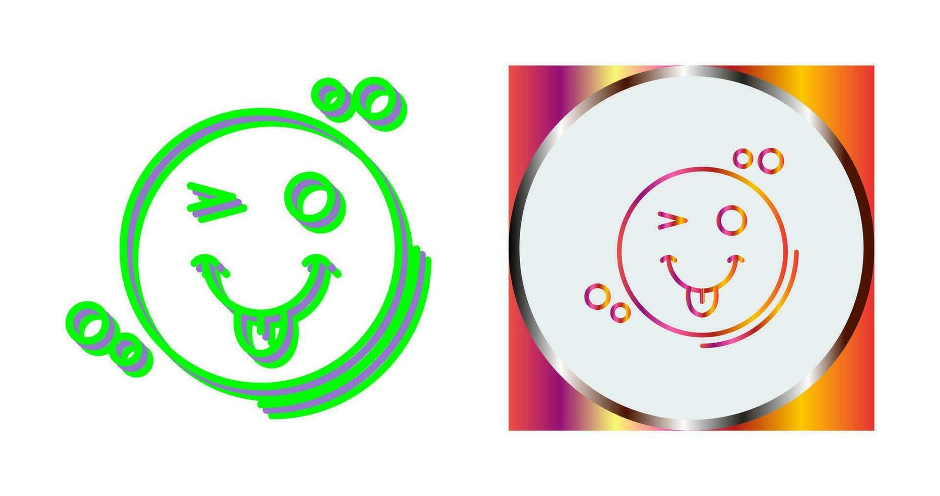 Tongue Out Vector Icon