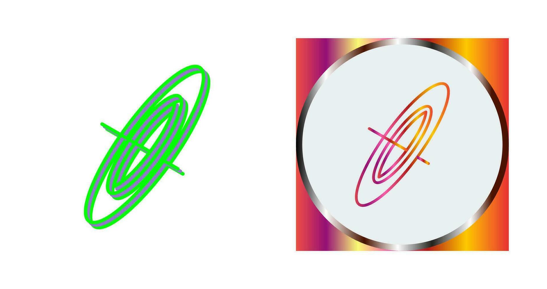 Black Hole Vector Icon