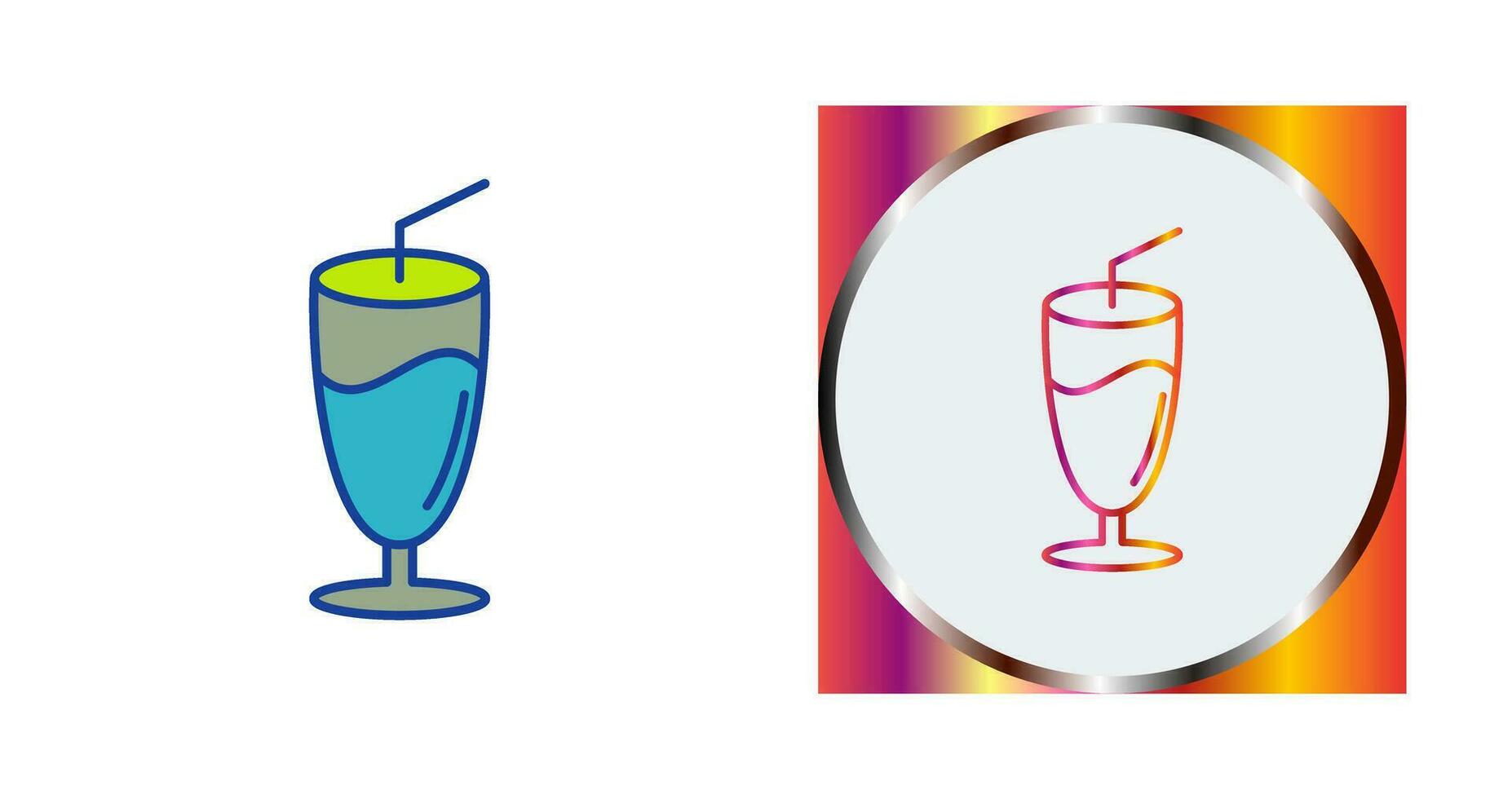 Milkshake Vector Icon