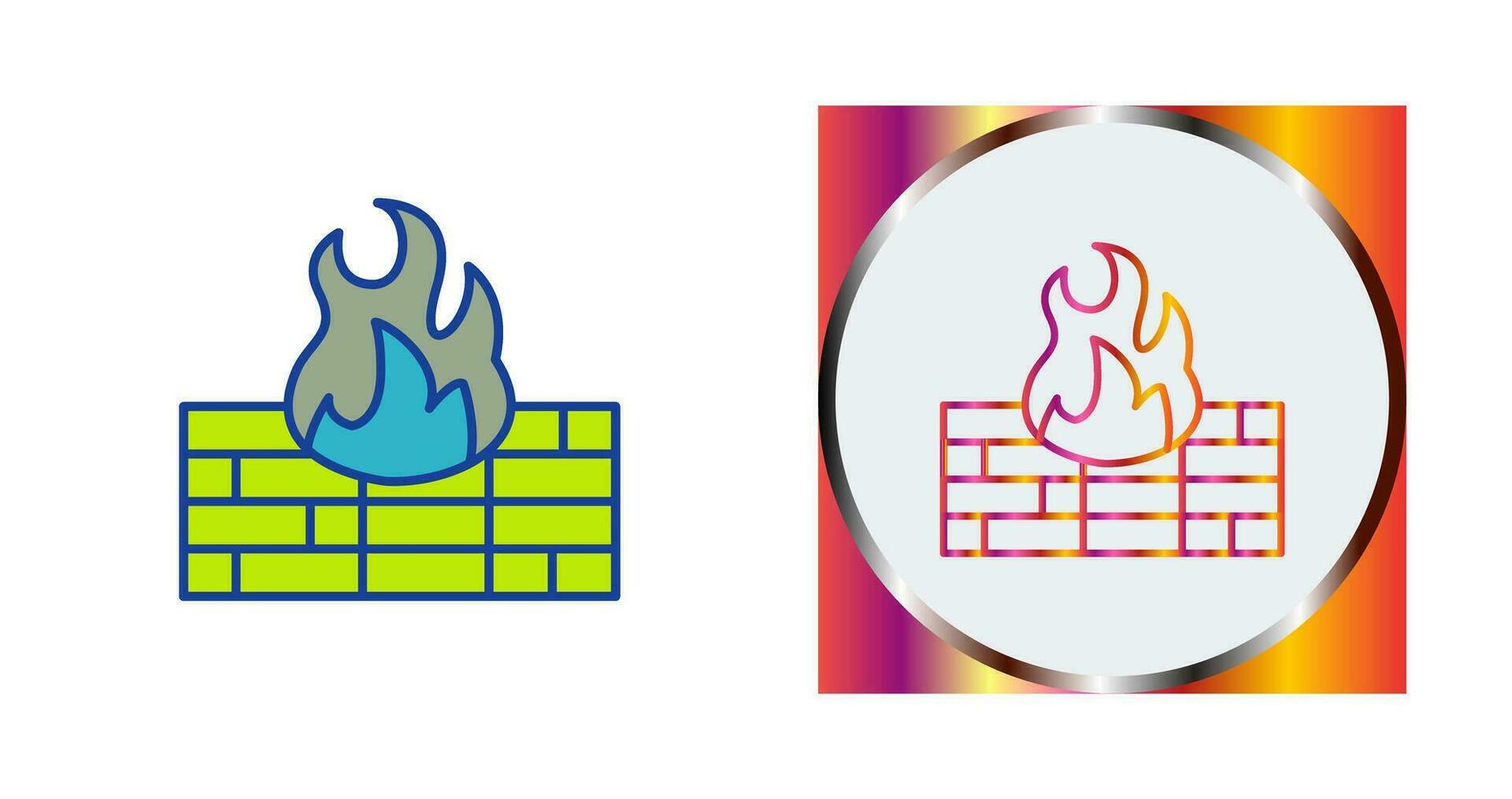 Firewall Vector Icon