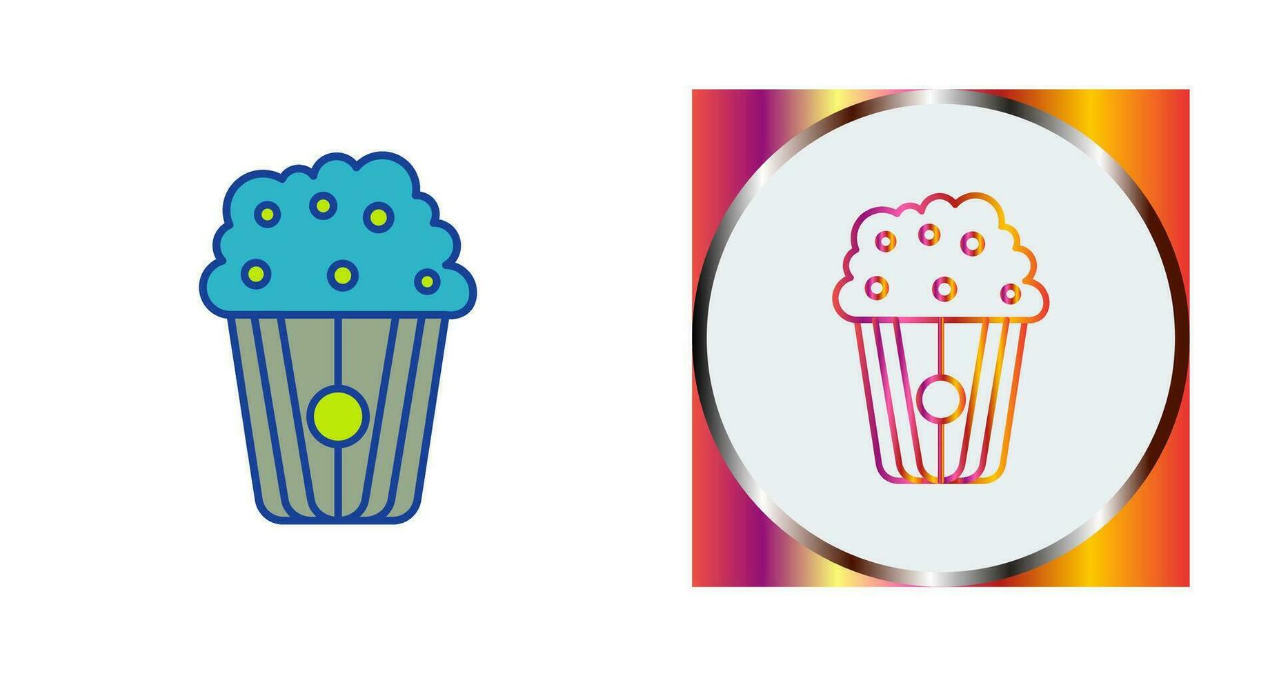 Pop corn Vector Icon