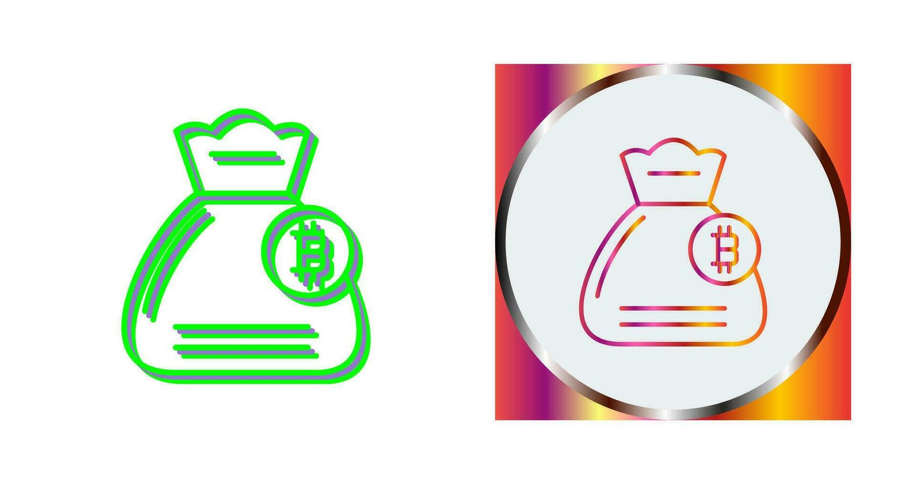 Money Bag Vector Icon