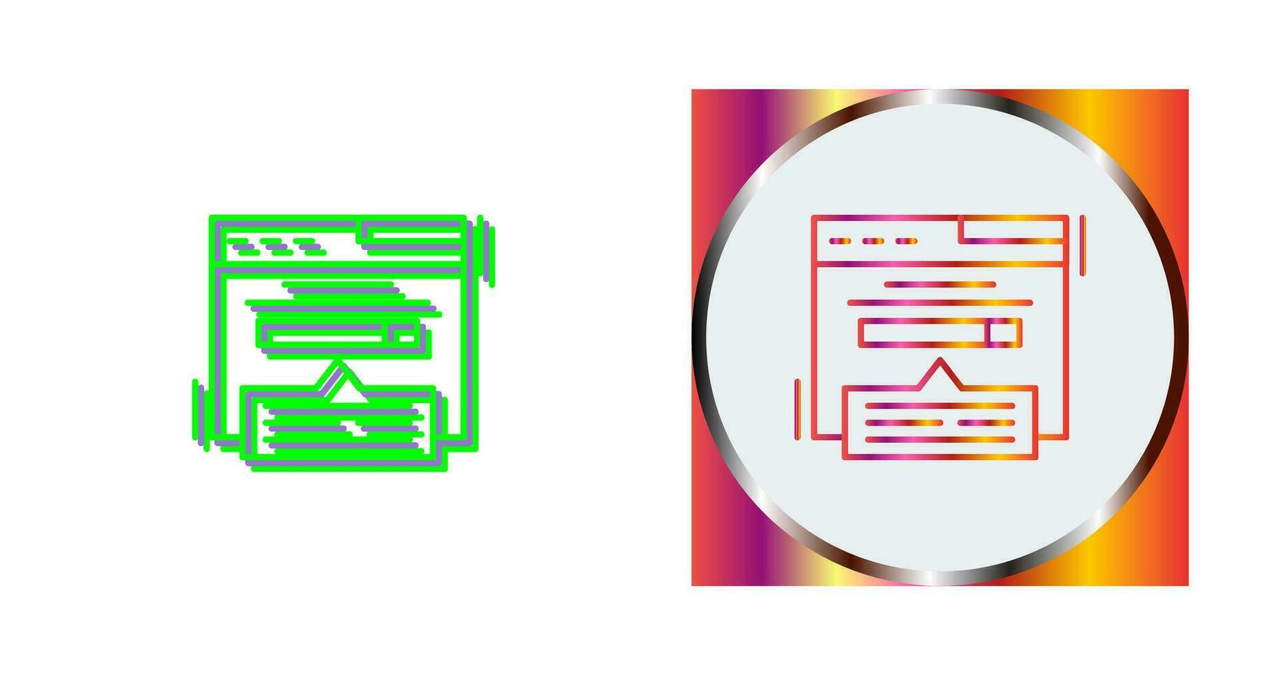Keyword Search Vector Icon