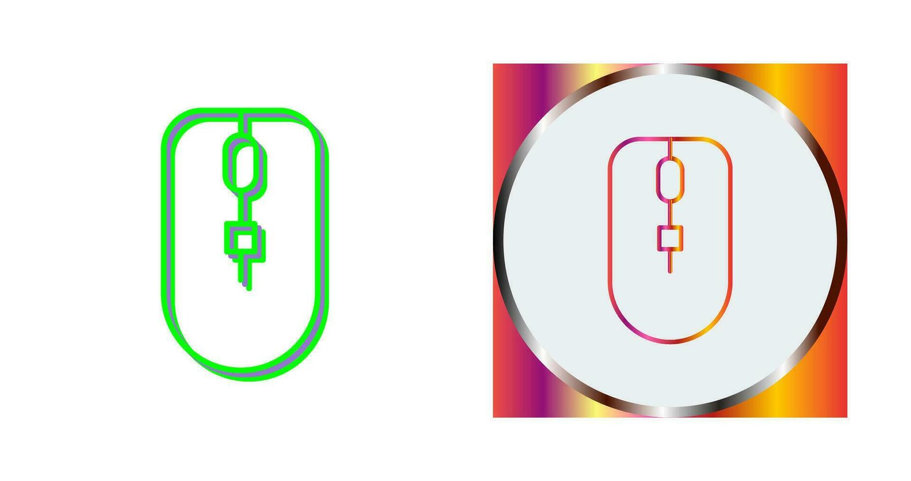 Unique Mouse Vector Icon