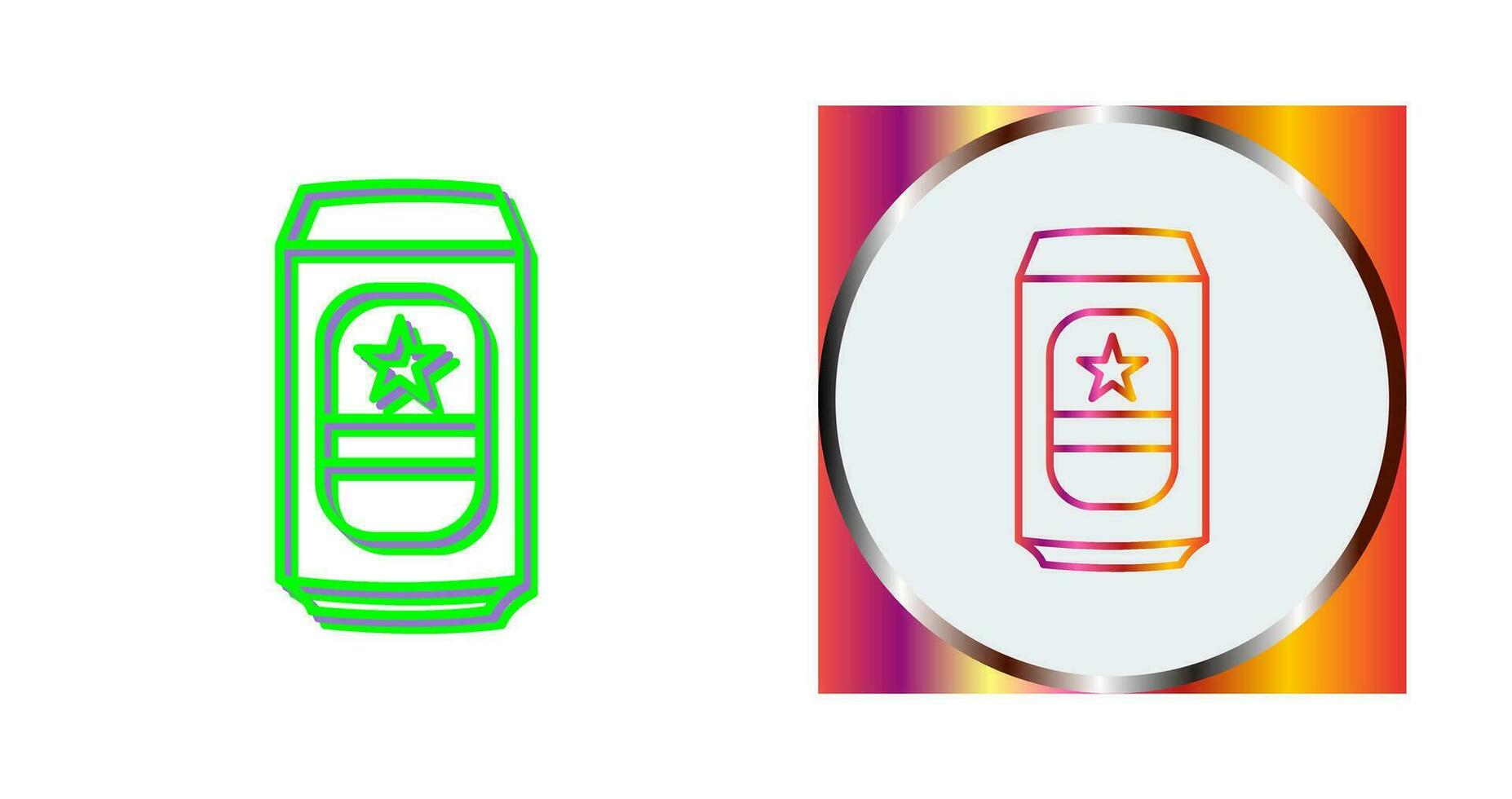 Beer Can Vector Icon