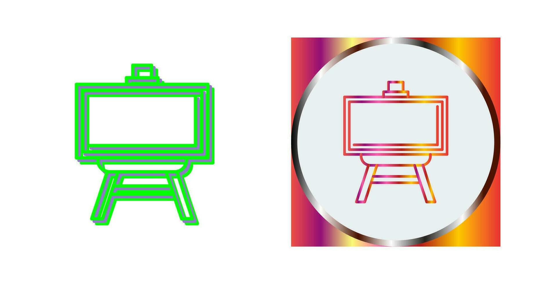 Easel Vector Icon