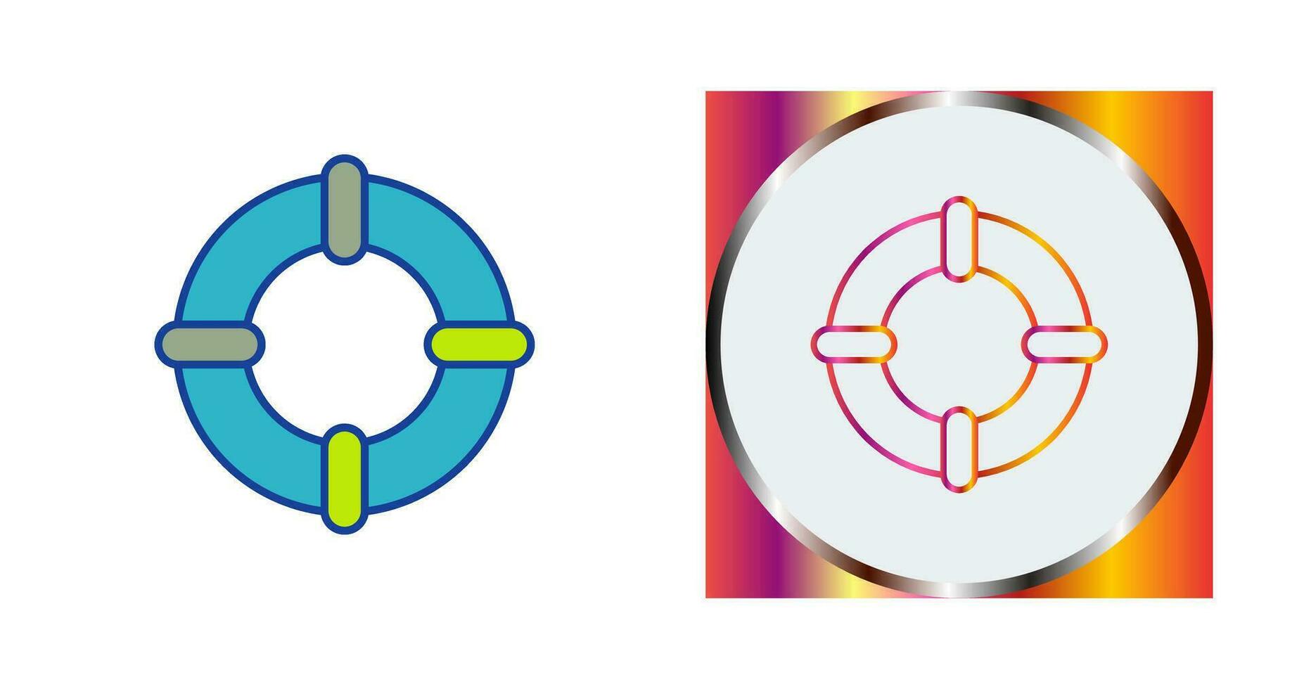 Life Saver Vector Icon