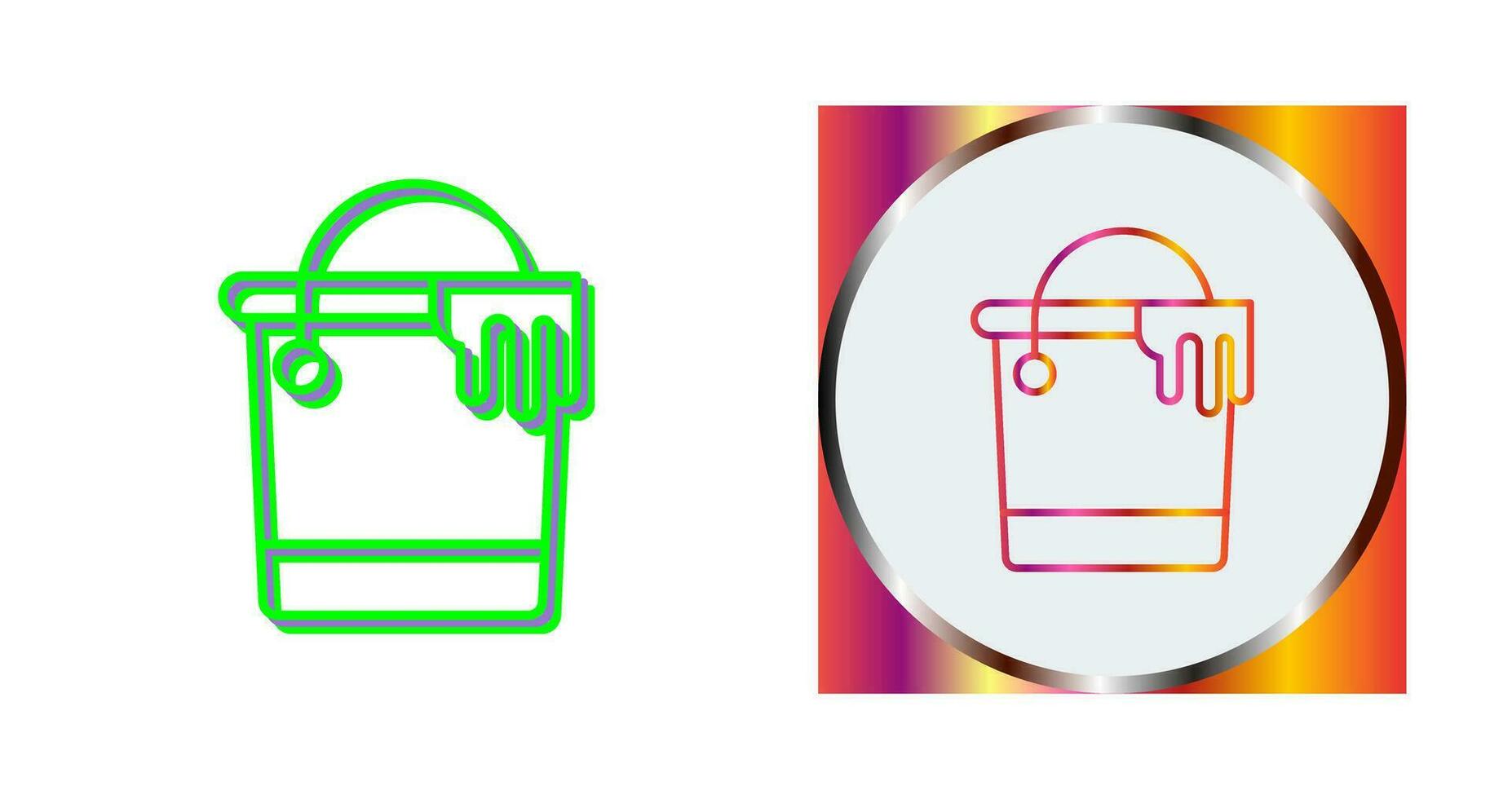 Paint Bucket Vector Icon