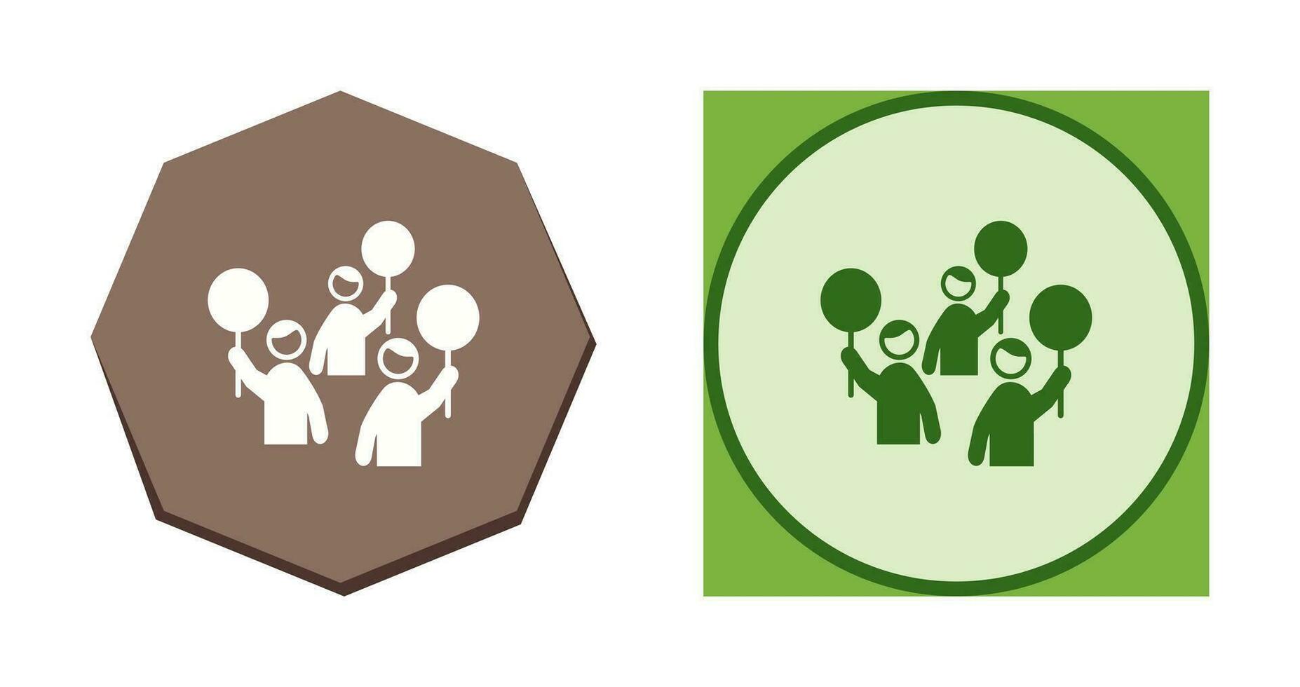 Protest Vector Icon