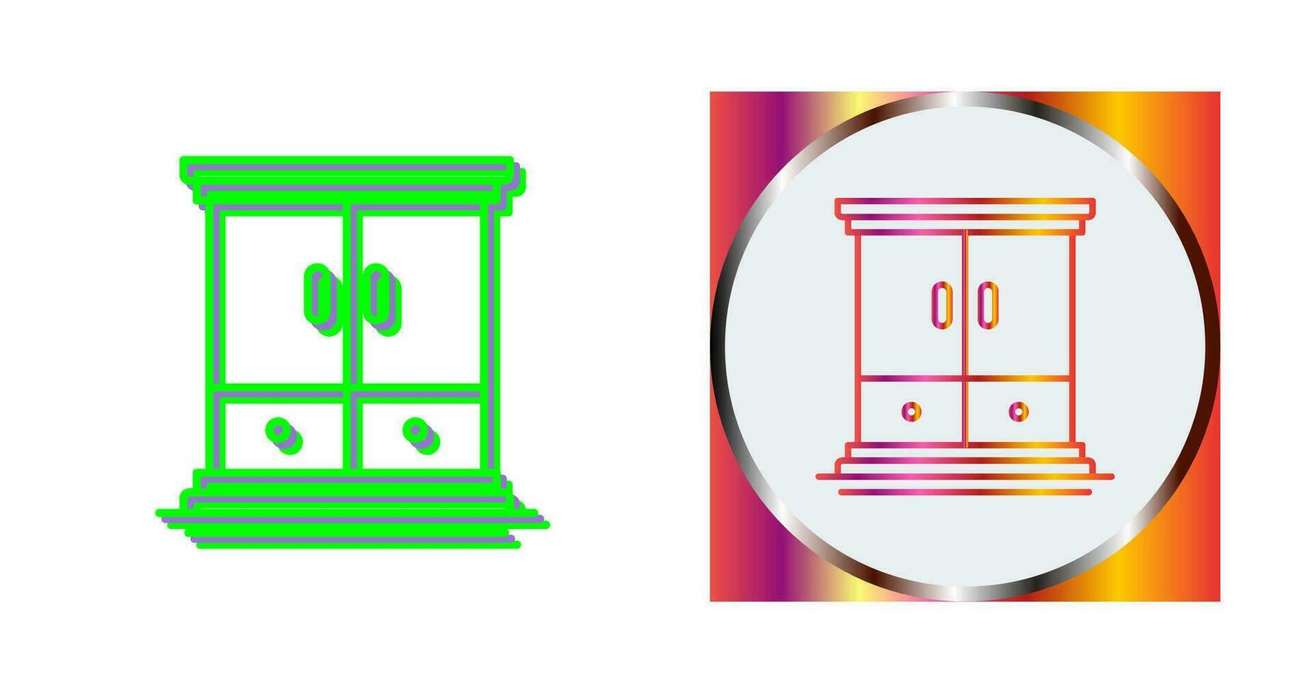 Wardrobe Vector Icon