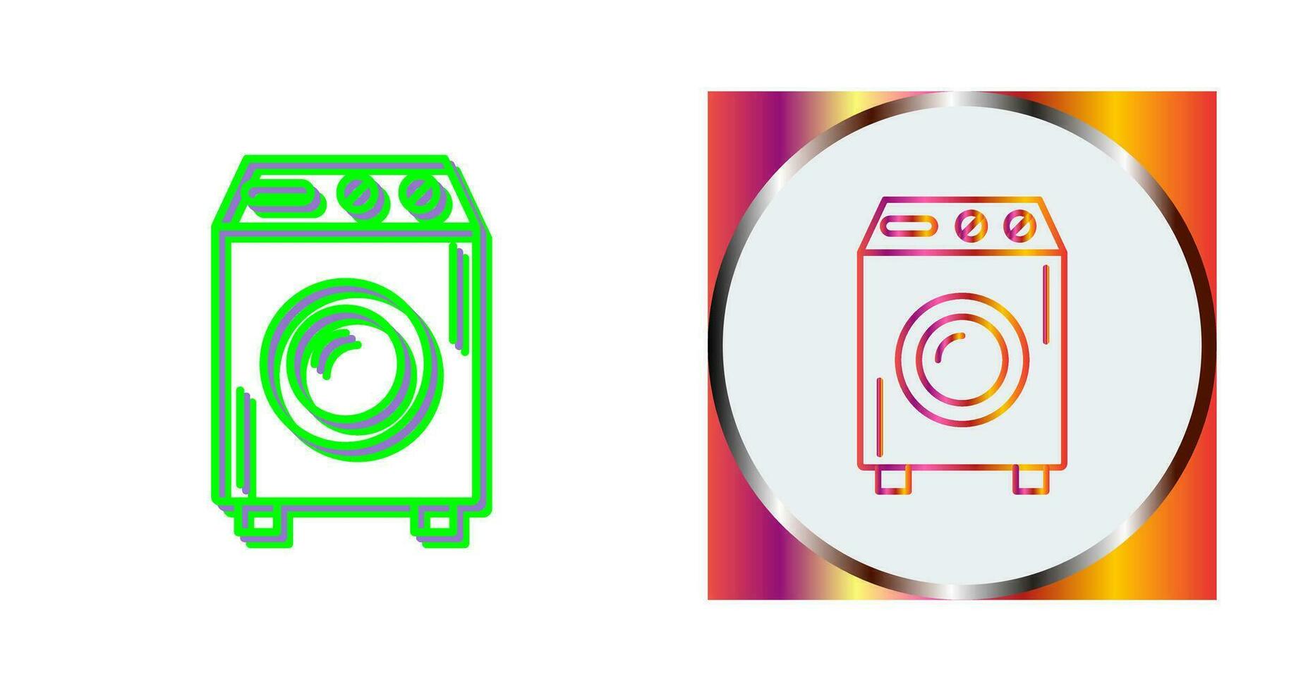 Washing Machine Vector Icon