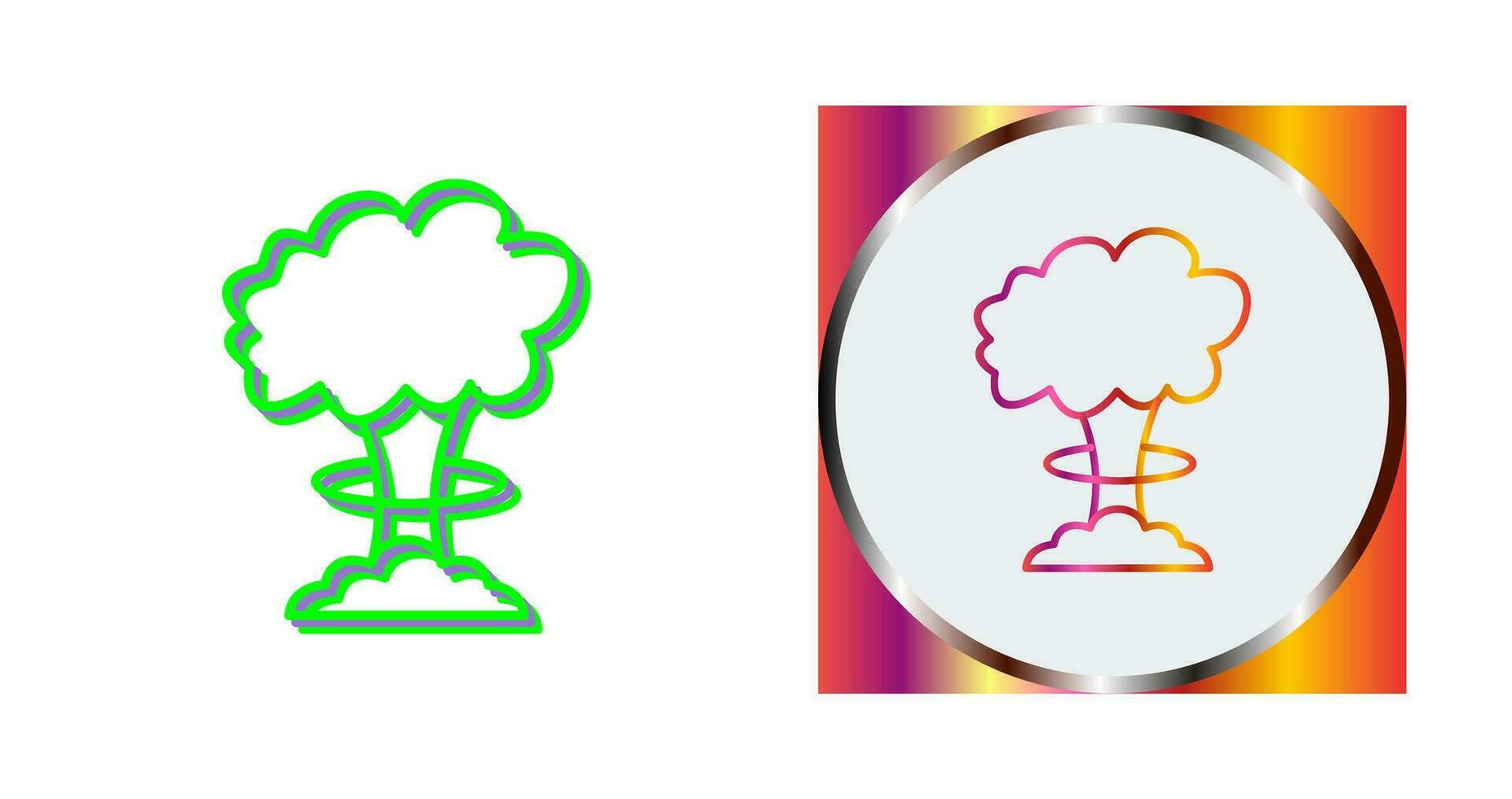 Unique Bomb Blast Vector Icon