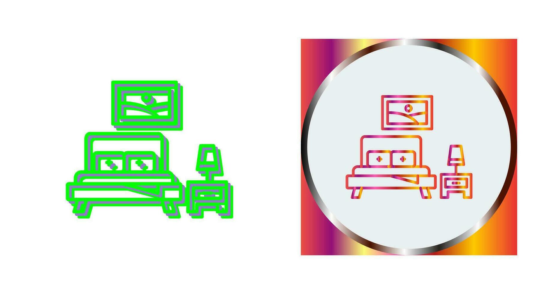 Bedroom Vector Icon