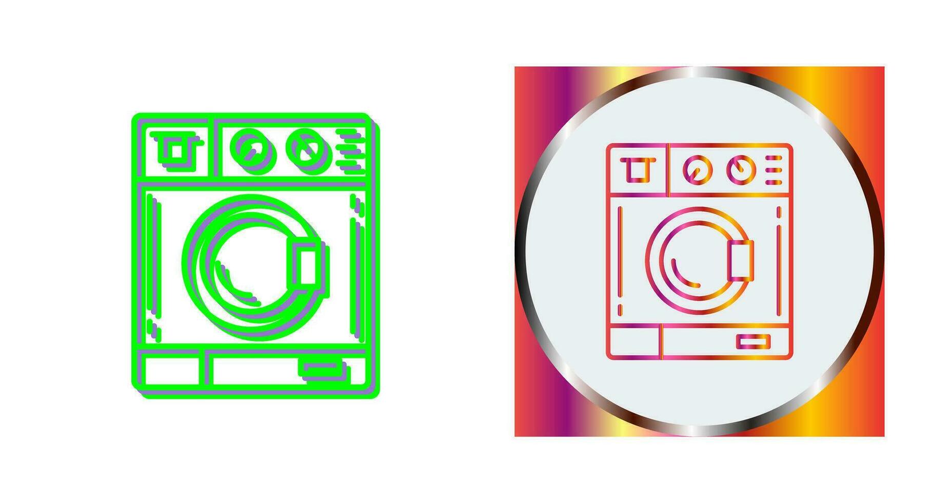 Washing Machine Vector Icon