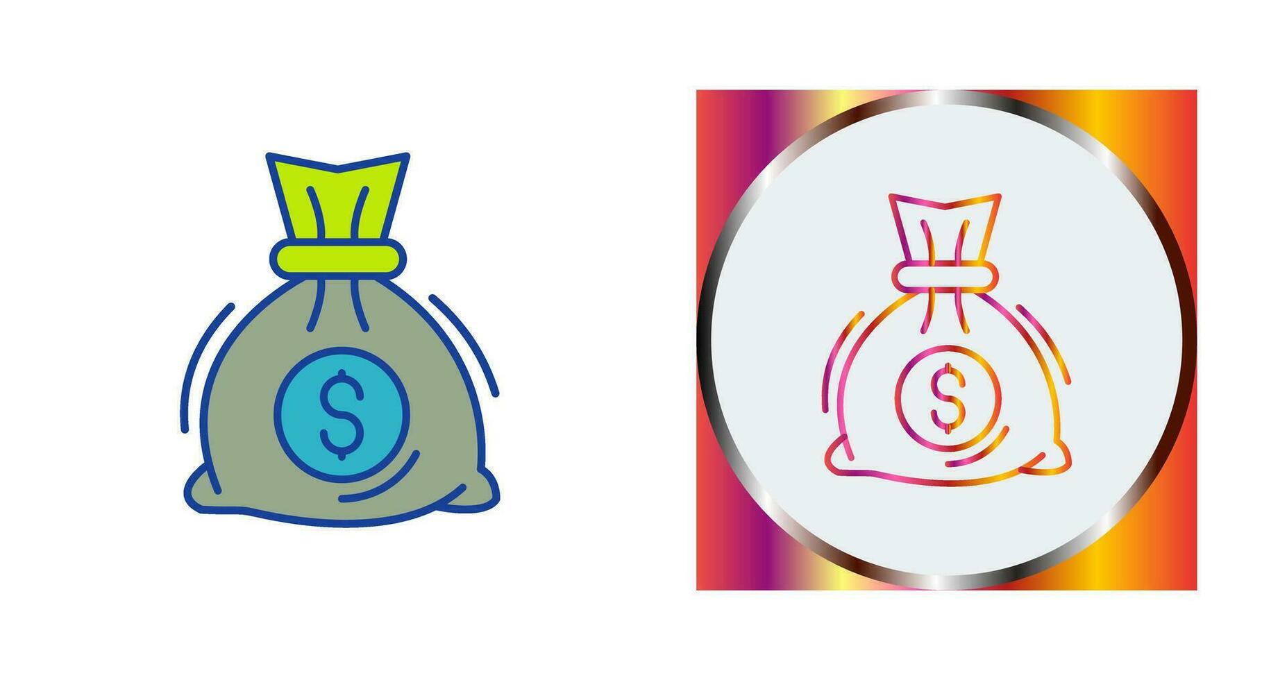 Money Bag Vector Icon