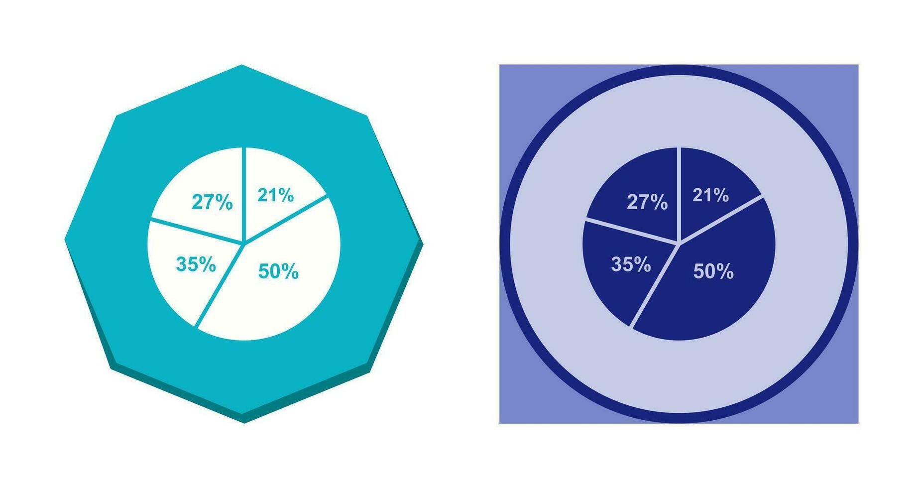Pie Chart Vector Icon