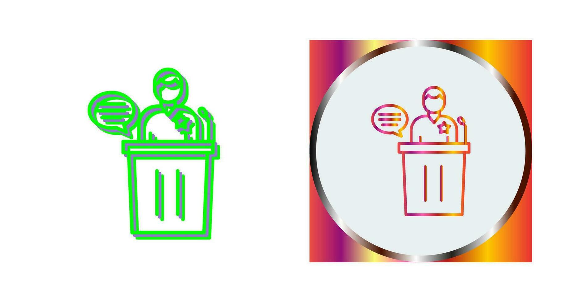 Debate Vector Icon