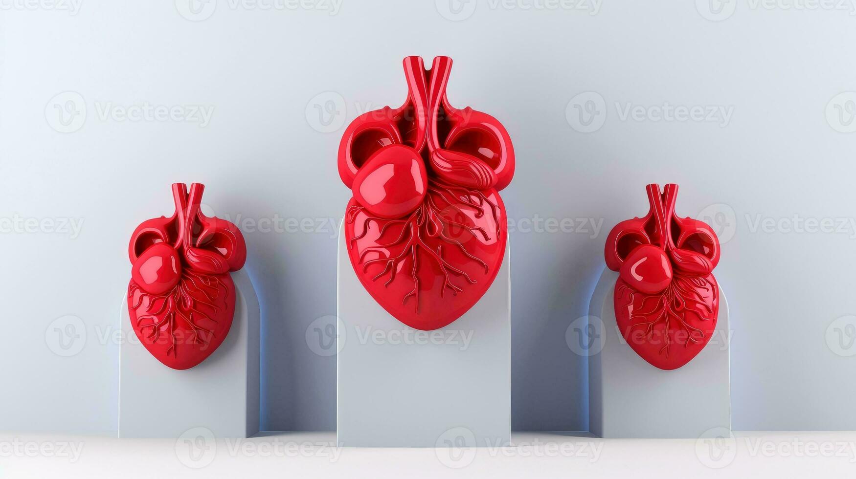 3D illustration mockup of the human organ system, Anatomy, Nervous, circulatory, digestive, excretory, urinary,and bone systems. Medical education concept, Generative AI illustration photo
