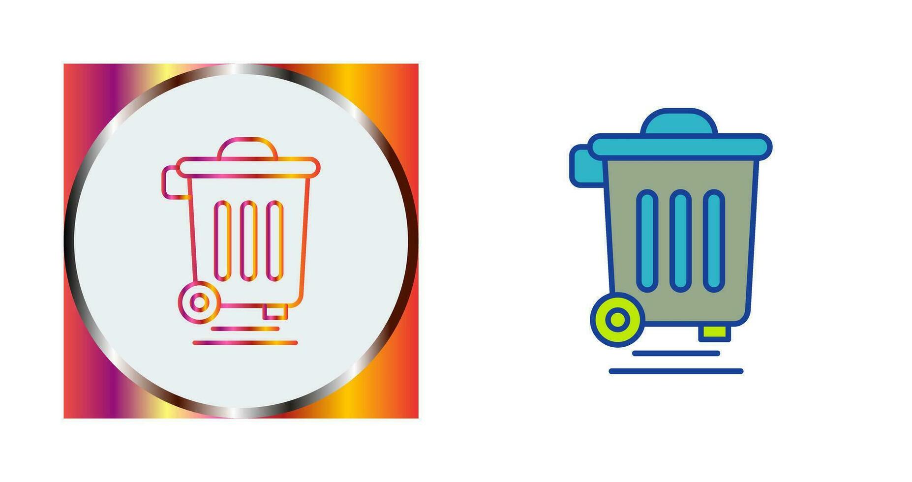 Dustbin Vector Icon