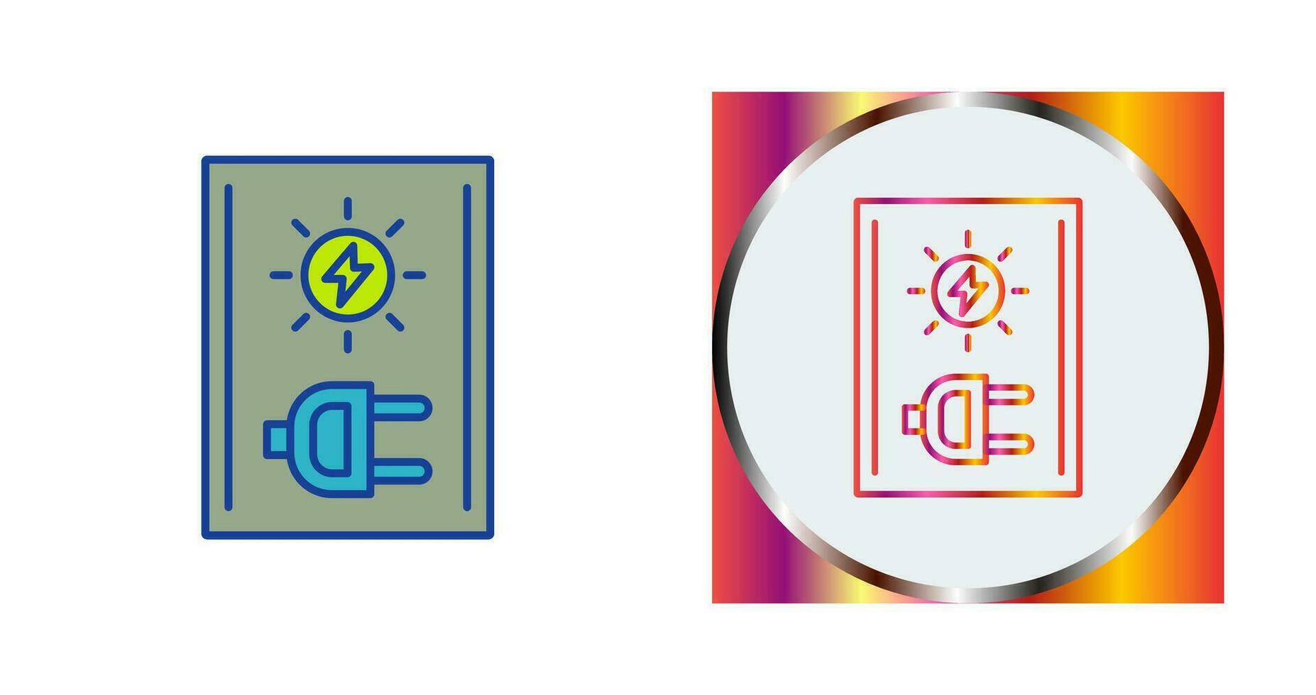 Electricity Vector Icon