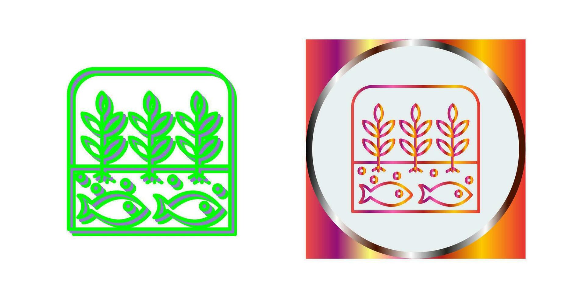 Hydroponic Vector Icon