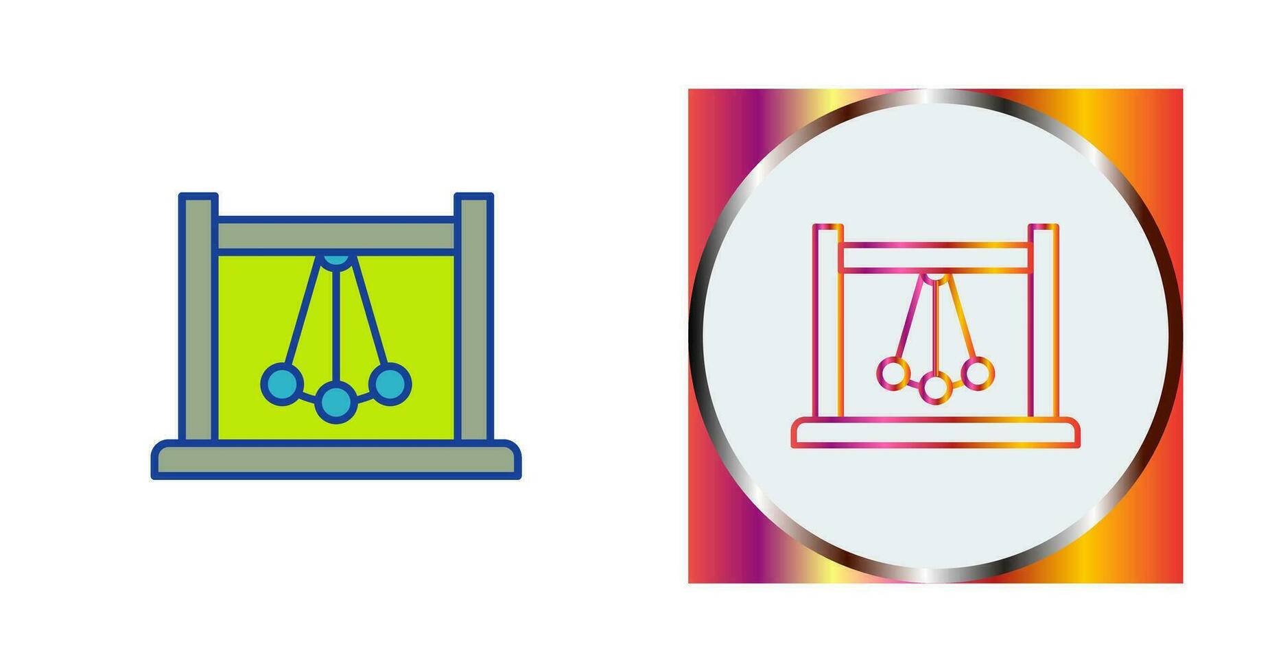 Pendulum Vector Icon